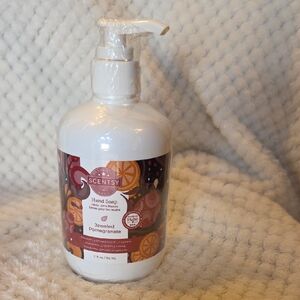 Scentsy Jeweled Pomegranate Hand Soap - White and Red